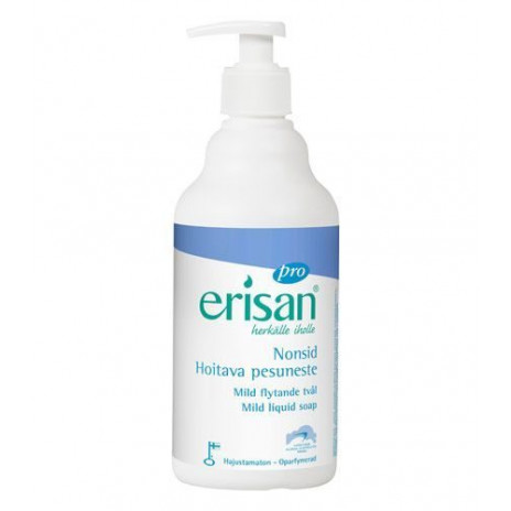 ERISAN NONSID (ЭРИСАН НОНСИД) — Гипоаллергенное жидкое мыло для чувствительной кожи, 0,5 л, арт. 8020, Kiilto(Farmos)