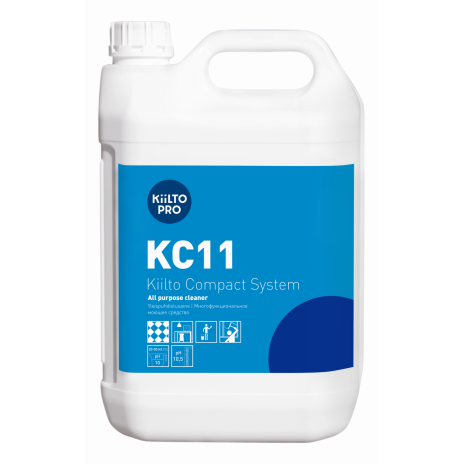 Многофункциональное средство для очистки различных поверхностей, KC11, 5 л, арт. 205193, Kiilto