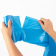 Мешки для мусора LAIMA ULTRA 90 л синие 20 шт. прочные, ПНД 14 мкм, 70х90 см, арт. 607693, LAIMA
