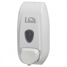 Диспенсер для мыла-пены Lime объем 0,5 л, белый (покрытие Soft touch), арт. A71601BIS