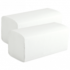 Бумажные полотенца V-сложения , размер 23*24 см, 250 листов, 1 слой, белый (V / ZZ-сложение) (20 шт/упак), арт. 210650