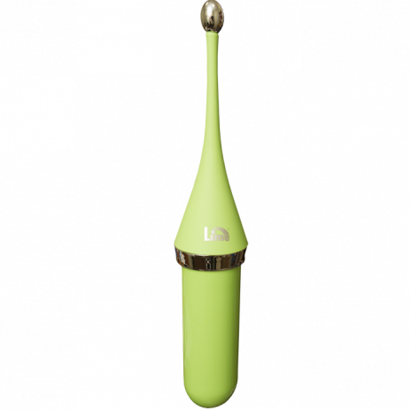 Ёрш настенный для туалета с подставкой, зеленый (покрытие Soft touch), арт. A65801VES, Lime