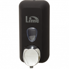 Диспенсер для мыла-пены Lime объем 0,5 л, черный (покрытие Soft touch), арт. A71601NES