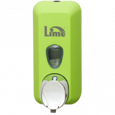 Диспенсер для мыла-пены Lime объем 0,5 л, зеленый (покрытие Soft touch), арт. A71601VES