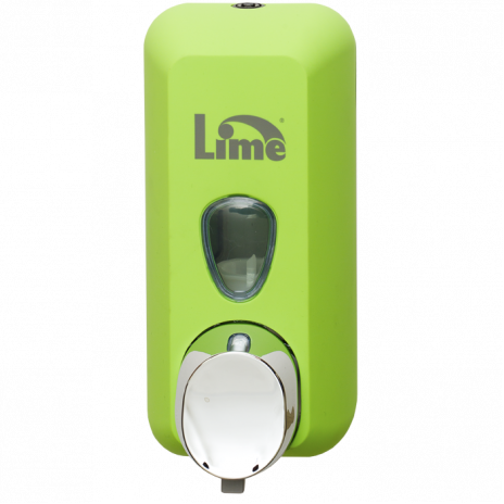 Диспенсер для мыла-пены Lime объем 0,5 л, зеленый (покрытие Soft touch), арт. A71601VES, Lime