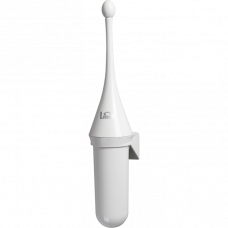 Ёрш настенный для туалета с подставкой, белый, арт. A65801S