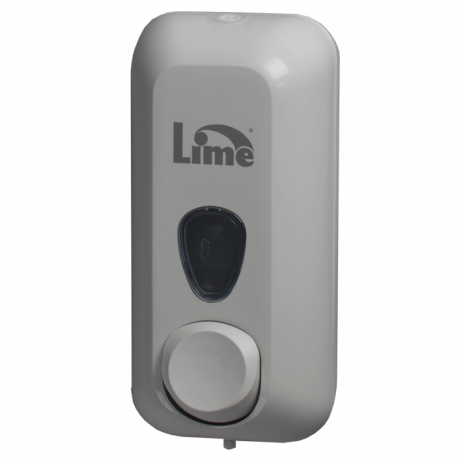 Диспенсер для жидкого мыла в пакетах LIME Color, объем 0,5 л, серый, арт. 971551, Lime