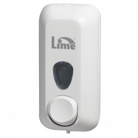 Диспенсер для жидкого мыла в пакетах LIME Color, объем 0,5 л, белый, арт. A71511S/971555, Lime
