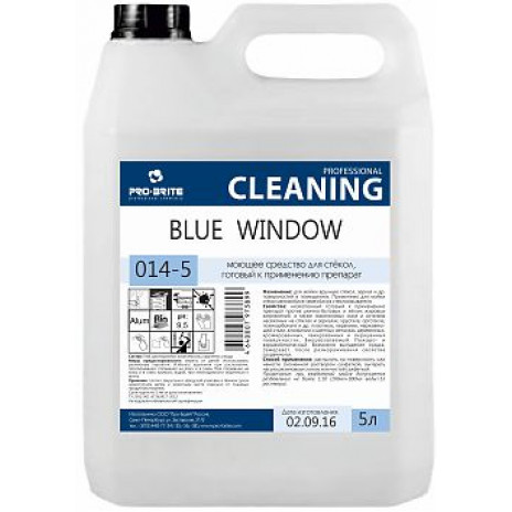BLUE WINDOW 5л ср-во для мытья стекол, арт. 014-5, Pro-Brite
