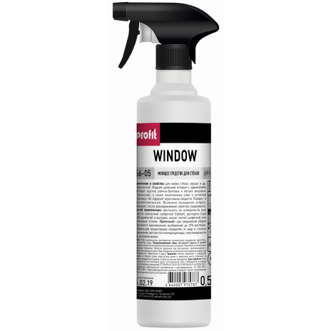 Моющее средство для стёкол  PROFIT WINDOW, 0, 5 л,  арт. 466-05,  Pro-Brite