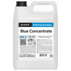 Низкопенный моющий концентрат для ежедневной и генеральной уборки. BLUE CONCENTRATE, 10 л, арт. 001-10