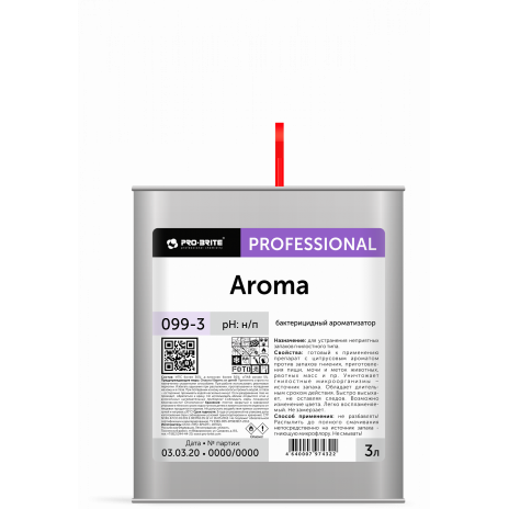 Бактерицидный ароматизатор AROMA, 3л, арт. 099-3, Pro-Brite