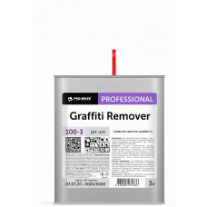 Жидкое средство для удаления граффити GRAFFITI REMOVER,  3 л, арт. 100-3