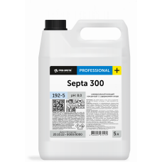 Универсальный моющий концентрат с содержанием хлора SEPTA 300, 5 л, арт. 192-5