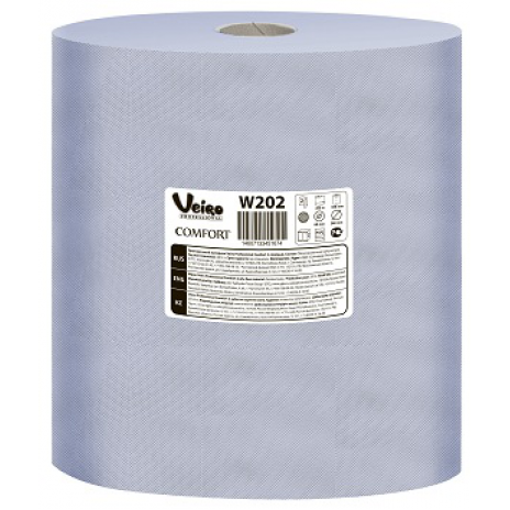 Протирочный материал Veiro Professional Comfort, 1000 листов 33 х 35 см, 2 слоя, 350 м, арт. 202 W       , Veiro Professional