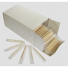Зубочистки деревянные в индивидуальной упаковке, 1000 шт/уп, уп