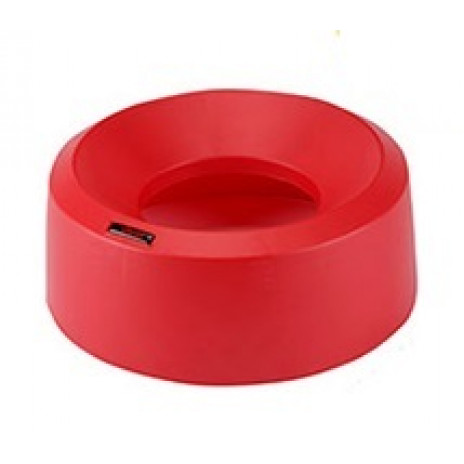 Крышка круглая воронкообразная для контейнера Vileda Ирис, красная, арт. 137738, Vileda Professional