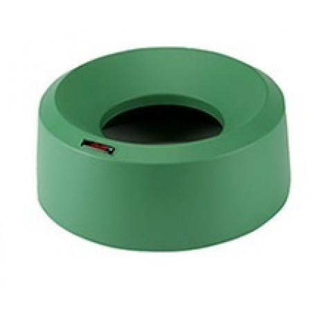 Крышка круглая воронкообразная для контейнера Vileda Ирис, зеленая, арт. 137739, Vileda Professional