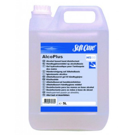 Soft Care Alcoplus / Кожный антисептик (дезинфектант) для рук 5 л, арт. G12263, Diversey