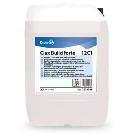 Clax Build forte 12C1 / Создатель щелочной среды в жесткой воде 25 кг/20 л, арт. 7521369, Diversey