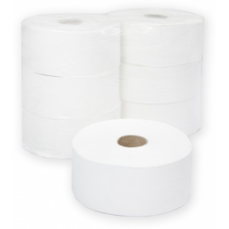 Туалетная бумага в рулонах Терес Комфорт 2-слоя, midi L, 250 м, белая целлюлоза, тиснение (6 шт/упак), арт. Т-0082, Терес