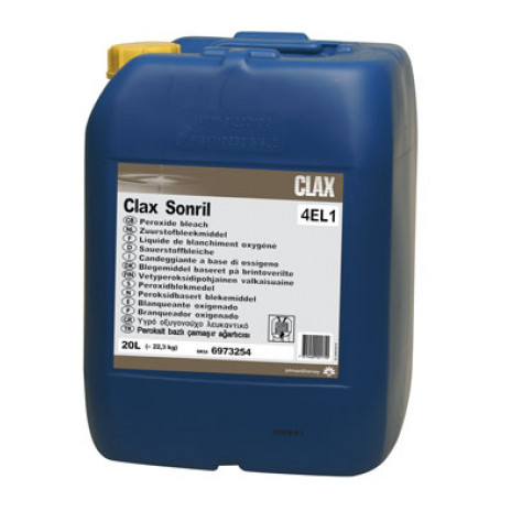 Clax Sonril conc 40A1 20L / Кислородный отбеливатель 22,2 кг/20 л, арт. 7522370, Diversey