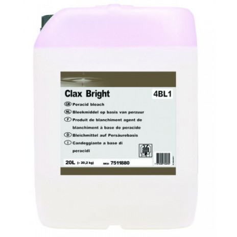 Clax Bright 44A1 / Отбеливатель для применения при низких и средних температурах 20 л, арт. 7511880, Diversey