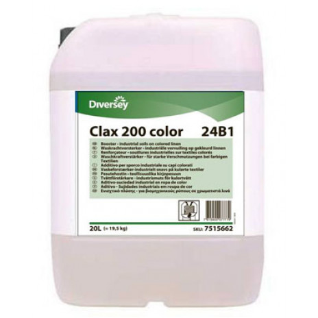 Clax 200 color 24B1 / Акселератор стирки с содержанием ПАВ 19,5 кг/20 л, арт. 100855920, Diversey