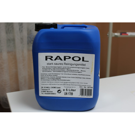 Моющее средство для полов, стриппер RAPOL, 5 л, арт. 144152, Dr. Schnell