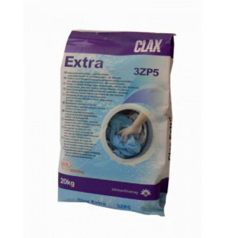 Clax Extra 3ZP5 / Порошок для проф-ой стирки белого белья (для жесткой воды) 20 кг, арт. 7508420, Diversey