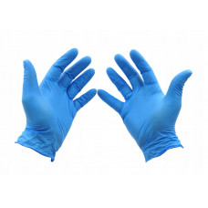 Перчатки нитриловые Wally Plastic синие (50 пар), арт. 2038521