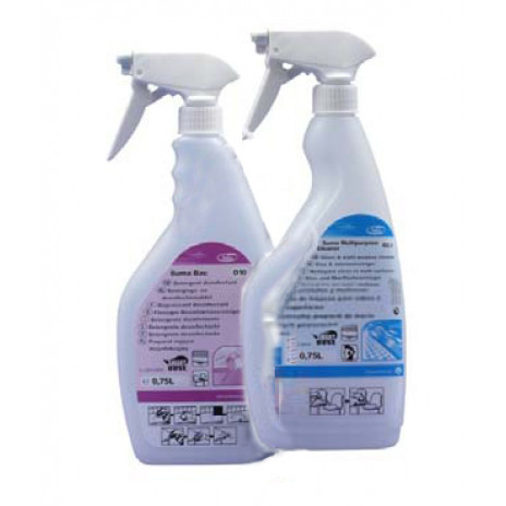Набор бутылок c распылителем системы SmartDose / Spray Bottles SmartDose, 0,75 л, арт. G12762, Diversey