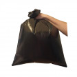 Мешки для мусора ПВД 60л 45мкм 20шт/рул черные 50x70см Luscan