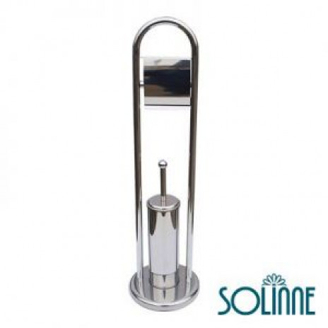 Ершик для унитаза с держателем туалетной бумаги Solinne Y708, арт. Y708, SOLINNE