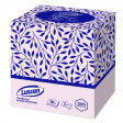 Салфетки косметические Luscan 2сл 90шт/уп в кубе белые