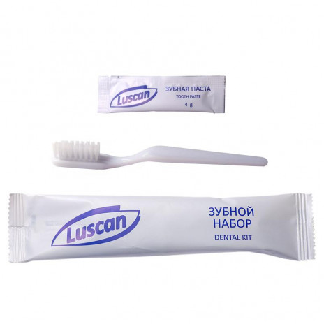 Набор зубной Luscan, флоупак, 300 шт
