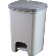 Корзина для мусора с педалью, рамкой и лотком CURVER ESSENTIALS 20L / 225360, арт. 225360