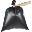 Мешки для мусора ПВД 180л 50мкм 50шт/уп черные 90x120см Luscan