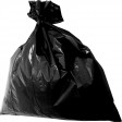 Мешки для мусора ПВД 75л 45мкм 25шт/рул черные 60x80см Luscan