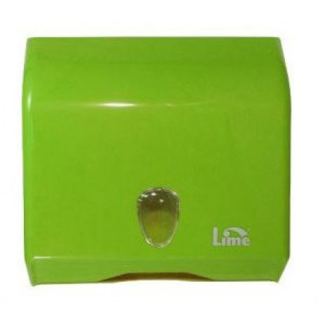 Диспенсер бумажных полотенец Lime V-сложения, зеленый, 1шт., арт.926004, Lime
