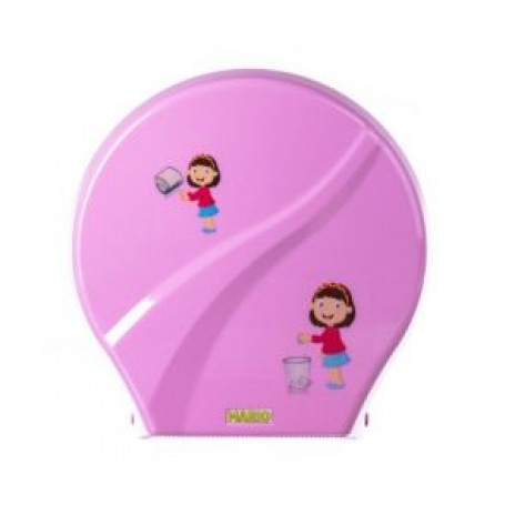 Диспенсер для туалетной бумаги G-teq Mario Kids 8165 Pink, G-teq