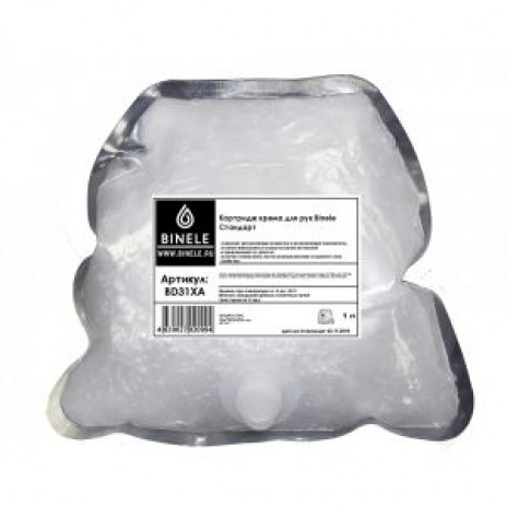 Binele Frutta BD33XA Комплект картриджей крема для рук / 6 шт по 1 л. + помпа (упак.), Крема для рук
