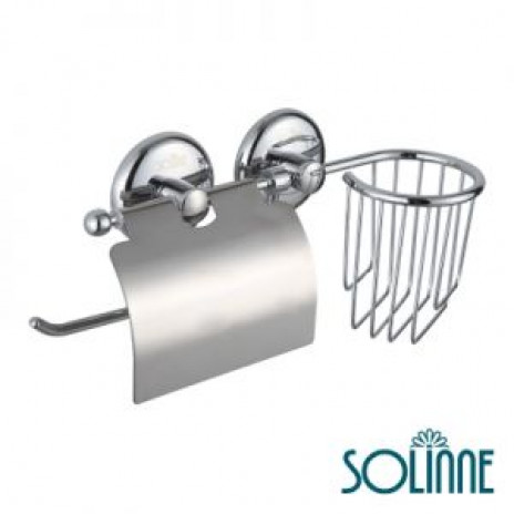 Диспенсер туалетной бумаги с держателем для освежителя воздуха Solinne 665045, арт. 665045, SOLINNE
