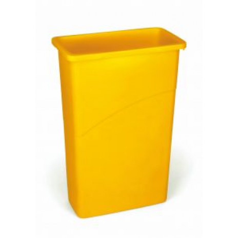Контейнер для мусора Rubbermaid SlimJim 87л / желтый / FG354000YEL, Rubbermaid