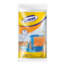 Тряпка для пола Luscan универсальная вискоза 120 г/м2, размер 50*60 см