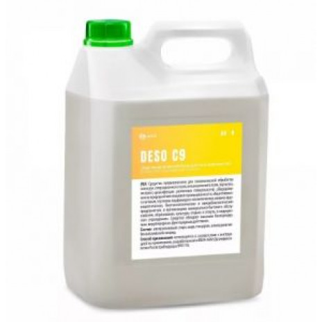 Gr-20002 Grass Дезинфицирующее средство на основе изопропилового спирта DESO C9 / 5 л, Grass