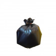 Мешки для мусора ПСД 160л 40мкм 10шт/рул черный 80x102см Luscan