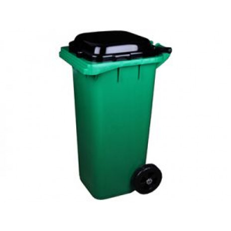 Контейнер для мусора на колесах 120л, зеленый, арт. 4603, арт. 4603,