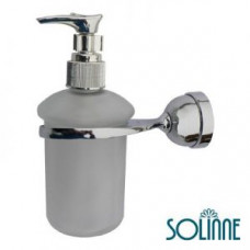 Дозатор для жидкого мыла стеклянный SOLINNE 3083, арт. 3083