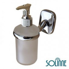 Дозатор для жидкого мыла стеклянный SOLINNE 7283, арт. 7283